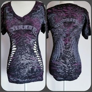 AFFLICTION SINFUL SHIRT!!